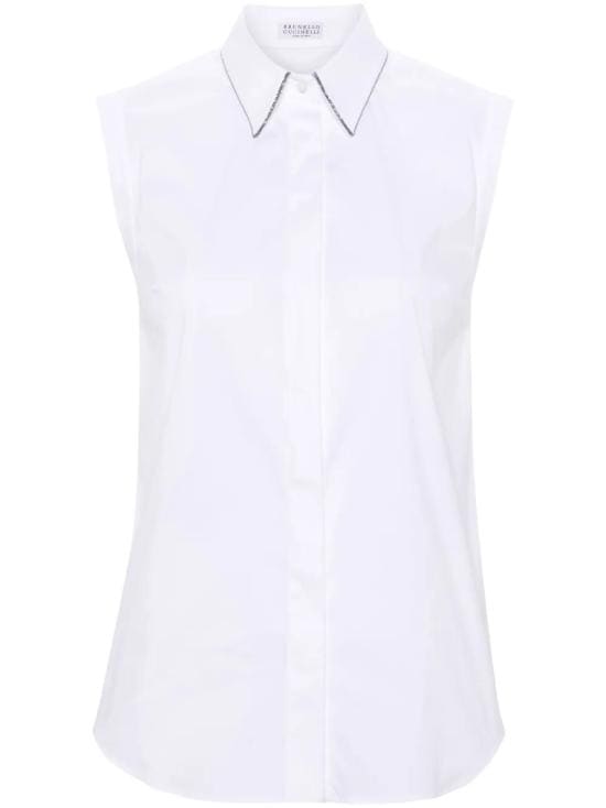 BRUNELLO CUCINELLI Women Shirts M0091MA616 C159 BIANCO