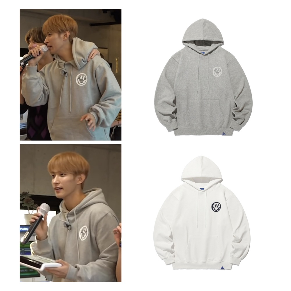 [SEVENTEEN DK 着用] LOGO&SMILEY HOODIE