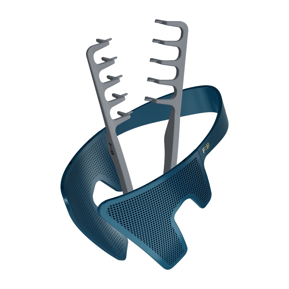 男性サイド髪抑え + 男性ヘアブラシ / ダウンパーマ機器 / 89g 超軽量 / ハチ抑え / サイドダウン / 頭の形にフィット / フレキシブル / メンズヘア / ヘアケア / メンズコスメ