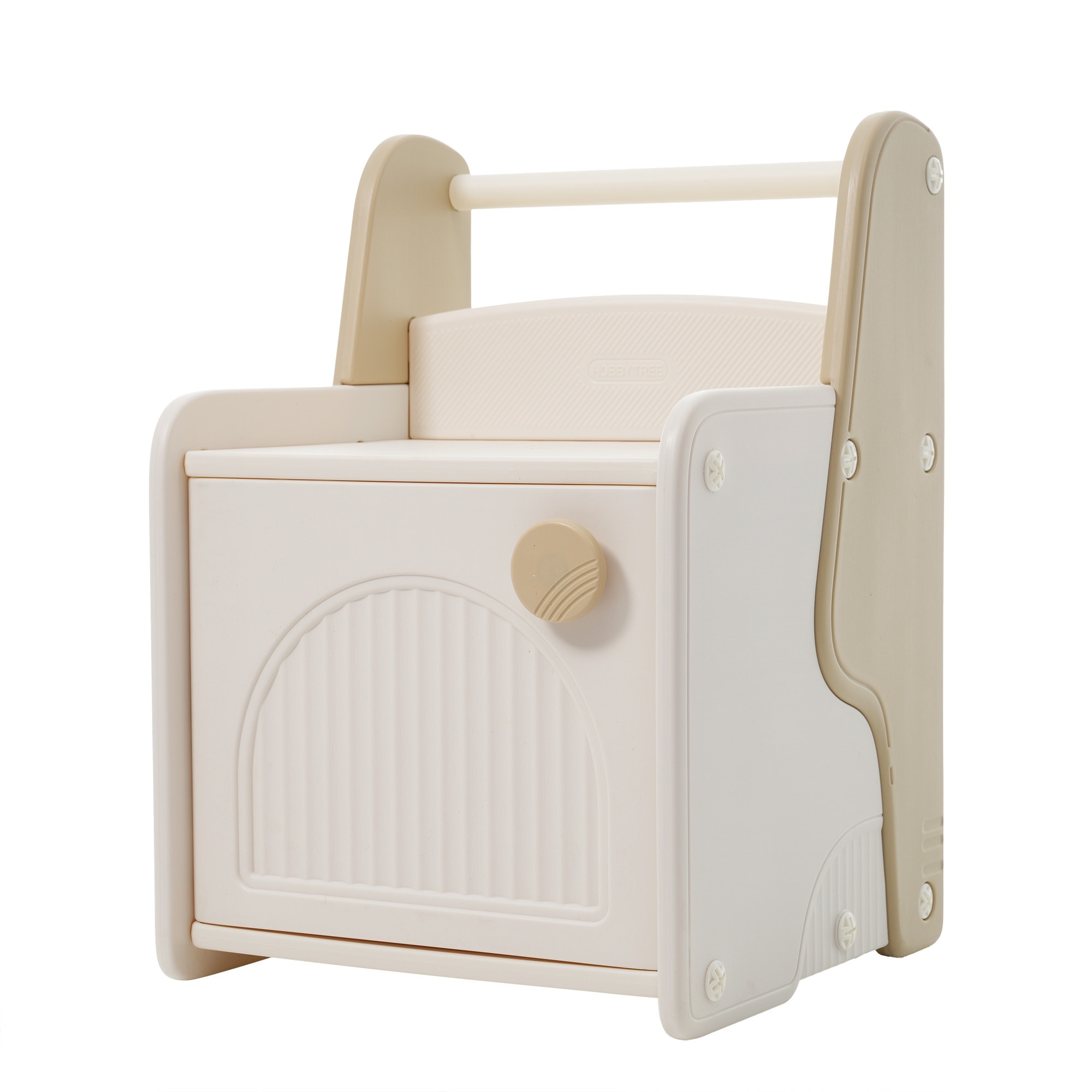 【国内出荷-送.料.無.料】【ホワイトｘブラウン】ナイトテーブル収納ワゴン収納サイドワゴンドレッサーストッカーラックインテリア組み立て簡単