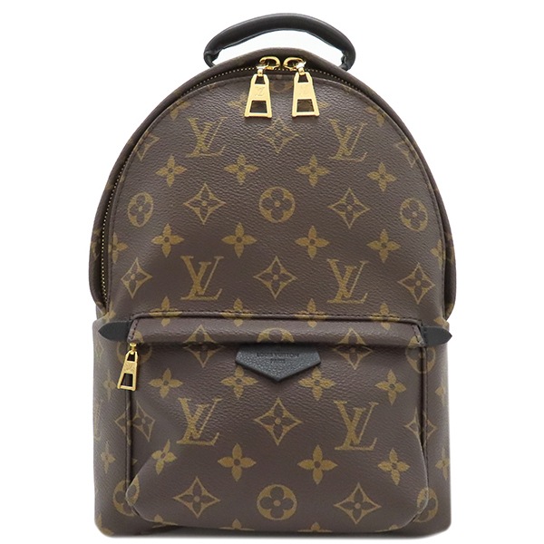 ルイヴィトン LOUIS VUITTON リュック・デイパック パームスプリングス バックパックPM モノグラムキャンバス モノグラム ゴールド金具 茶 M41560 PL5107【中古】