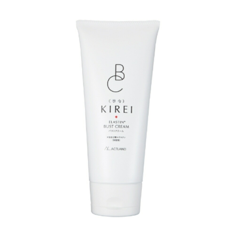 【正規品取扱店】季令 バストクリーム 60g KIREI バストケア ハリ 高純度 エラスチン バスト 弾力 美胸 リフトアップ ボリュームアップ