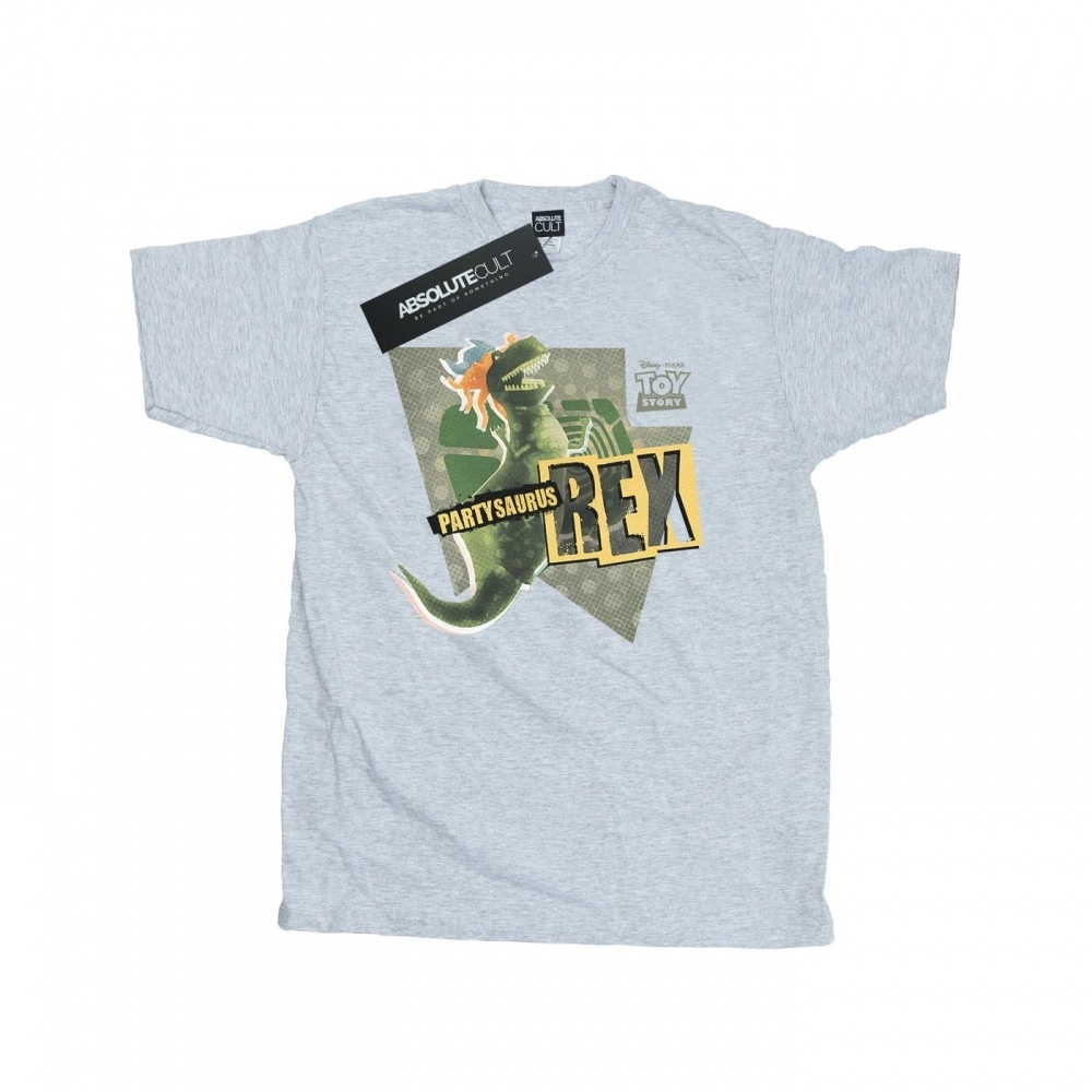 (英国より直送) Disney メンズトイストーリーパーティーサウルスレックス Tシャツ