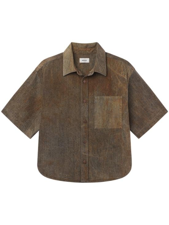 AGOLDE Men Shirts A40661917BRAK Grey