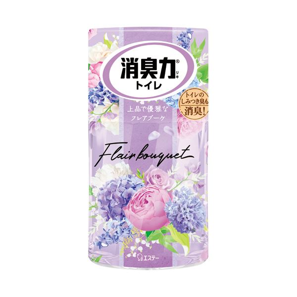 （まとめ） エステートイレの消臭力 フレアブーケ 400mL 1セット（5個） [x3セット]