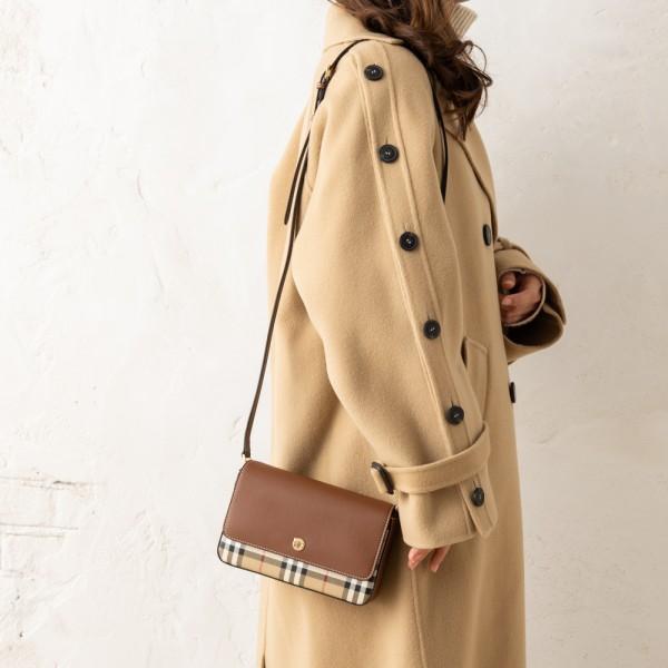 ショルダーバッグ ハンプシャー ミニバッグ クロスボディバッグ ブラウン レディース 8058004 A1363