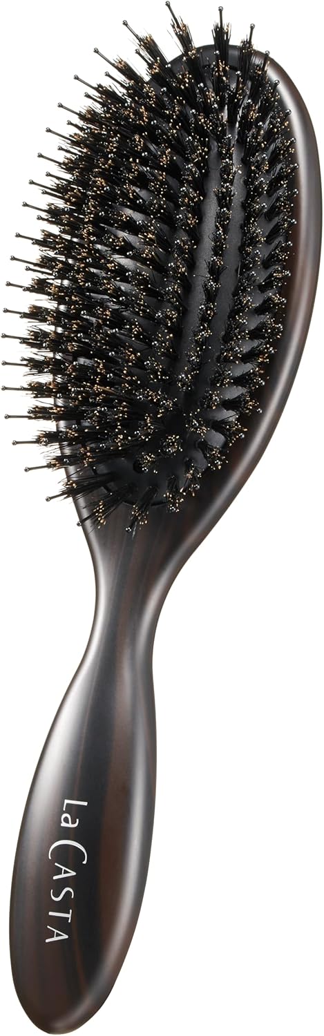 La CASTA ラ・カスタ ヘッドスパブラシ ハード 特性ミックス毛ブラシ ヘアブラシ ヘアケア 普段使い から ギフト用 にも プレゼント ギフト 豚毛