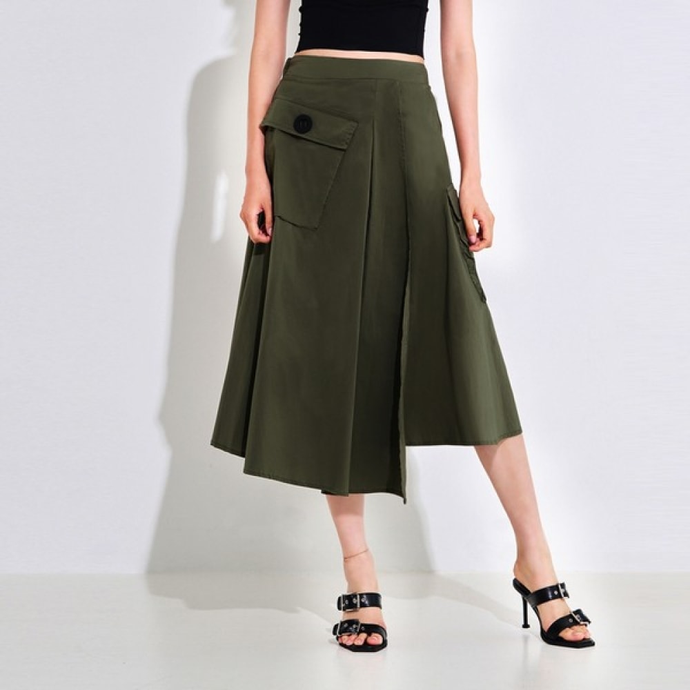 (UNIKE) ビスケットロングスカート 6,689円