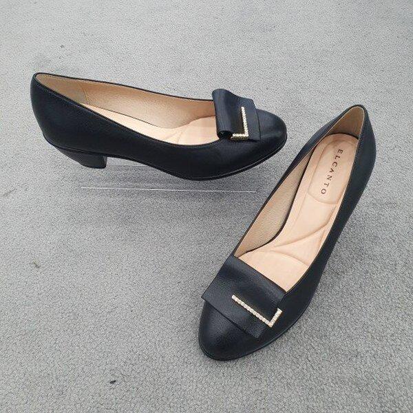 5cmボローニャ天然皮革クッションアップ女性パンプスlcwd20u026_US