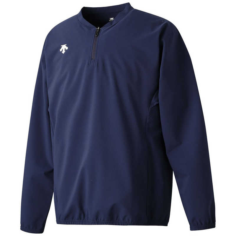 デサント　DESCENTE 長袖 ストレッチジャケット ネイビー XO DB5SJK42M 【返品交換不可】　DB5SJK42M_25SS