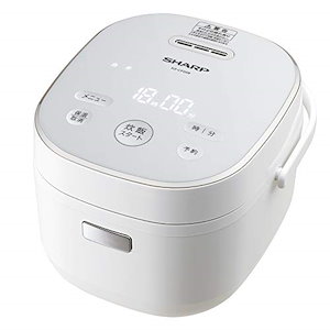 色：ホワイト シャープ 炊飯器 3合 一人暮らし マイコン パン調理機能 ホワイト KSCF05BW