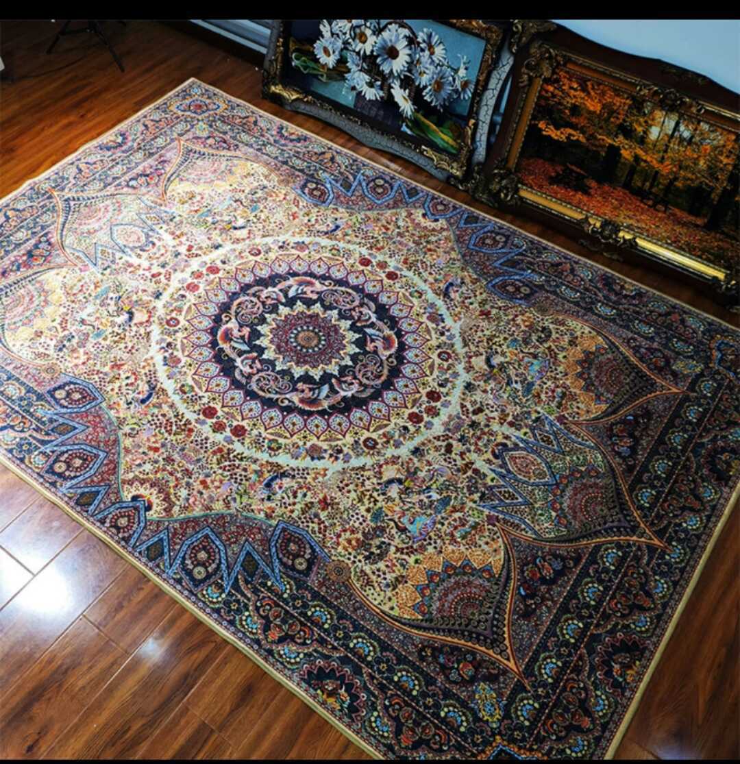 新品 未使用 高級で快適である．トルコ産　カーペ　140*200cm 長方形 未使用