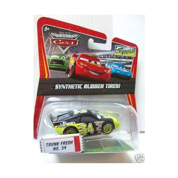 DISNEY PIXAR CARS NEW SYNTHETIC RUBBER TIRES TRUNK FRESH #34 並行輸入品