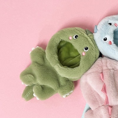 Qoo10] 10cm ぬいぐるみ用恐竜着ぐるみ服 ダ : おもちゃ・知育