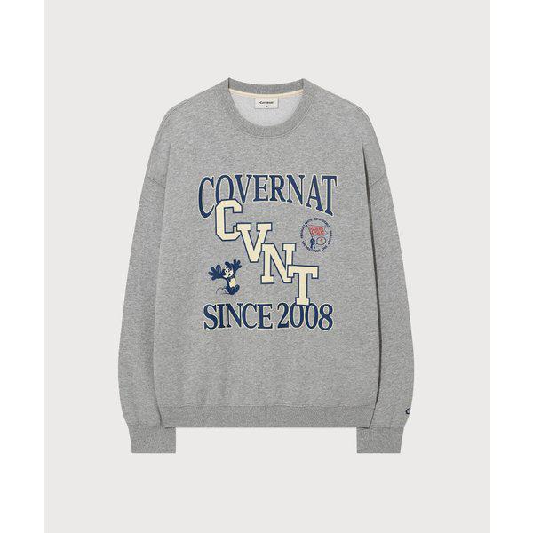 CVNT グラフィック スウェットシャツ ユニセックス B1 CO2503CR25 MG TB