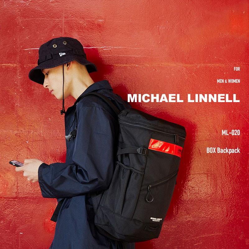 リュック リュックサック バックパック メンズ レディース マイケルリンネル ML-020 ボックス バックパック MICHAEL LINNELL