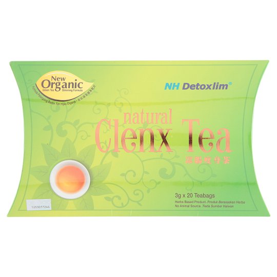 独特な 【送料無料】 NH Detoxlim Natural Clenx Tea 20 x 3g その他