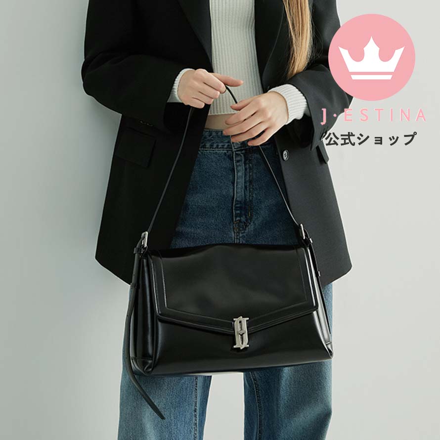 REVE Jパーツスクエア2WAYバッグ(BLACK) 韓国ドラマ 韓国ファッション レディース アクセサリー