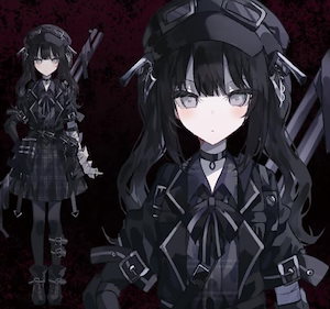 【レア】　魔法少女ノ魔女裁判　カフェ　黒部ナノカ　予約限定特典 魔法少女ノ魔女裁判 コラボカフェ トレーディングカード 黒部ナノカ