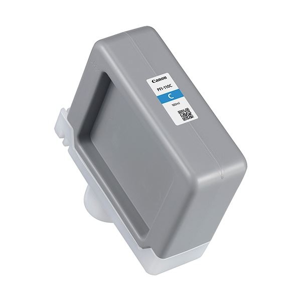 (まとめ）キヤノン インクタンク PFI-110Cシアン 160ml 2365C001 1個(×3セット)