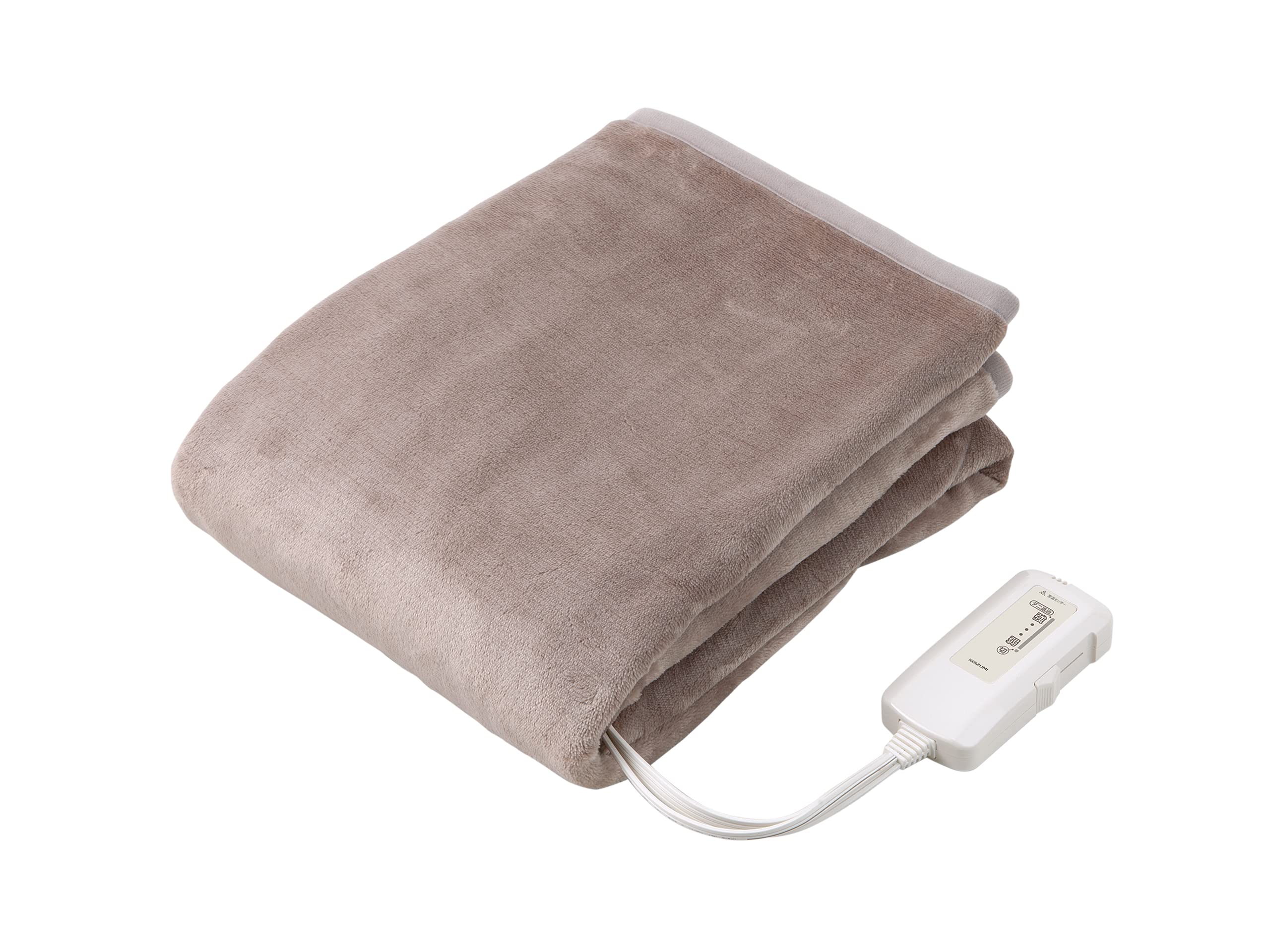 コイズミ 電気毛布 敷毛布 うるおい電気毛布 モイストタイプ 丸洗い可 140×80cm KDS-50237M