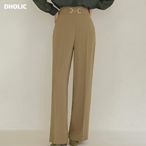 [メガ割りSALE]チェーンビットワイドスラックス・p684828