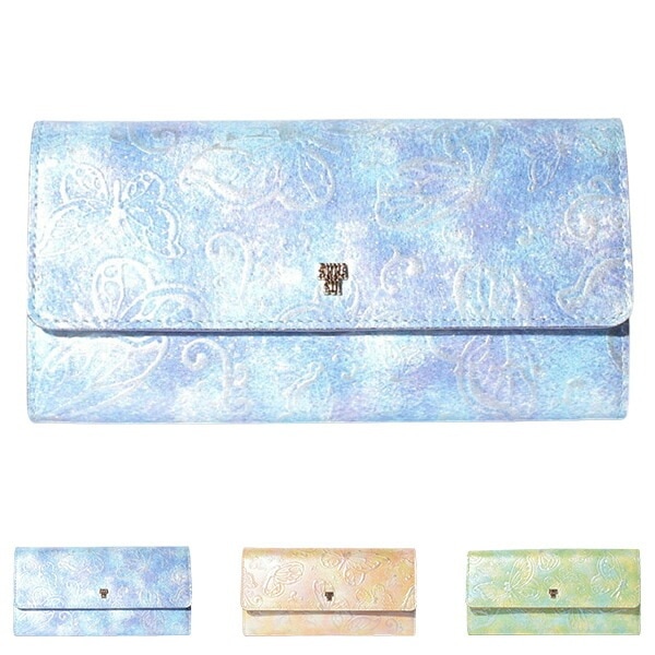 財布 かぶせ長財布 レディース がま口 ガマ口 ブランド 本皮 レザー パピヨン 315810 316890 喜ばれるギフト 20,367円