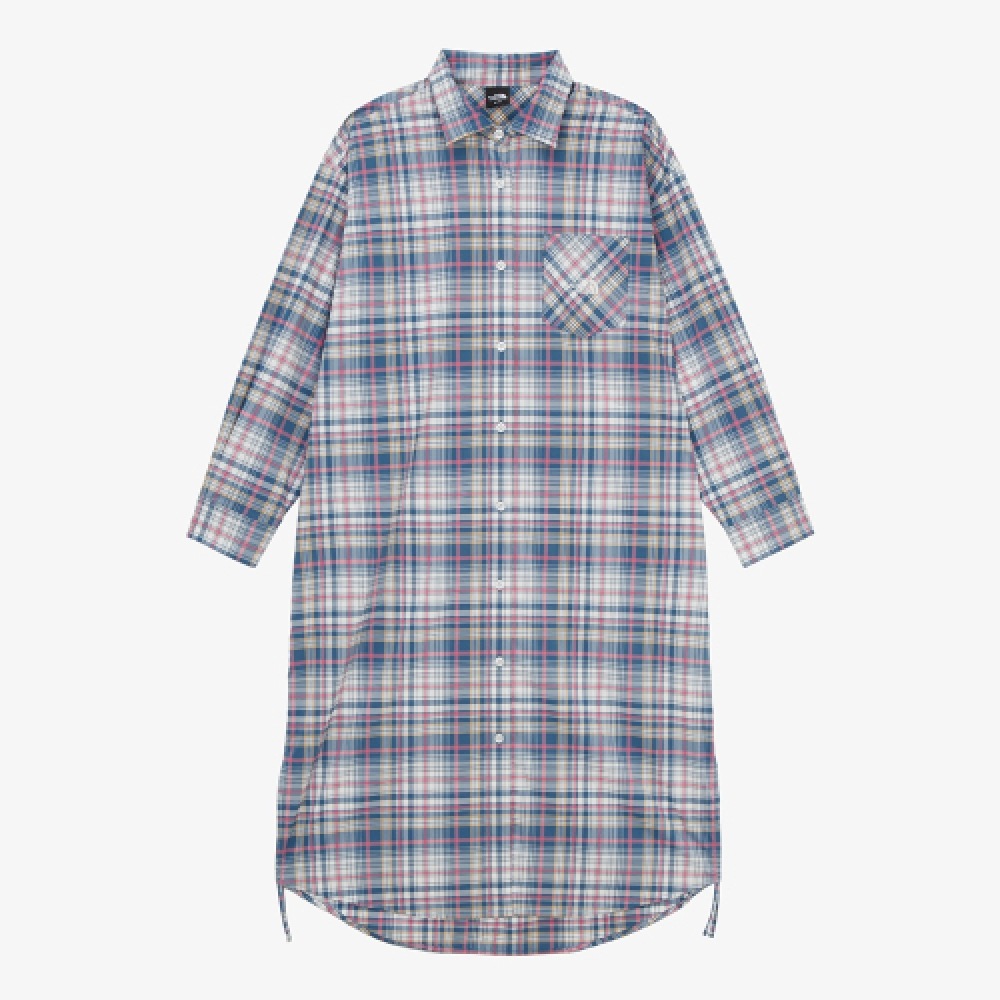 THE NORTH FACE レディース プリーツワンピース_NAVY NH8NR42C
