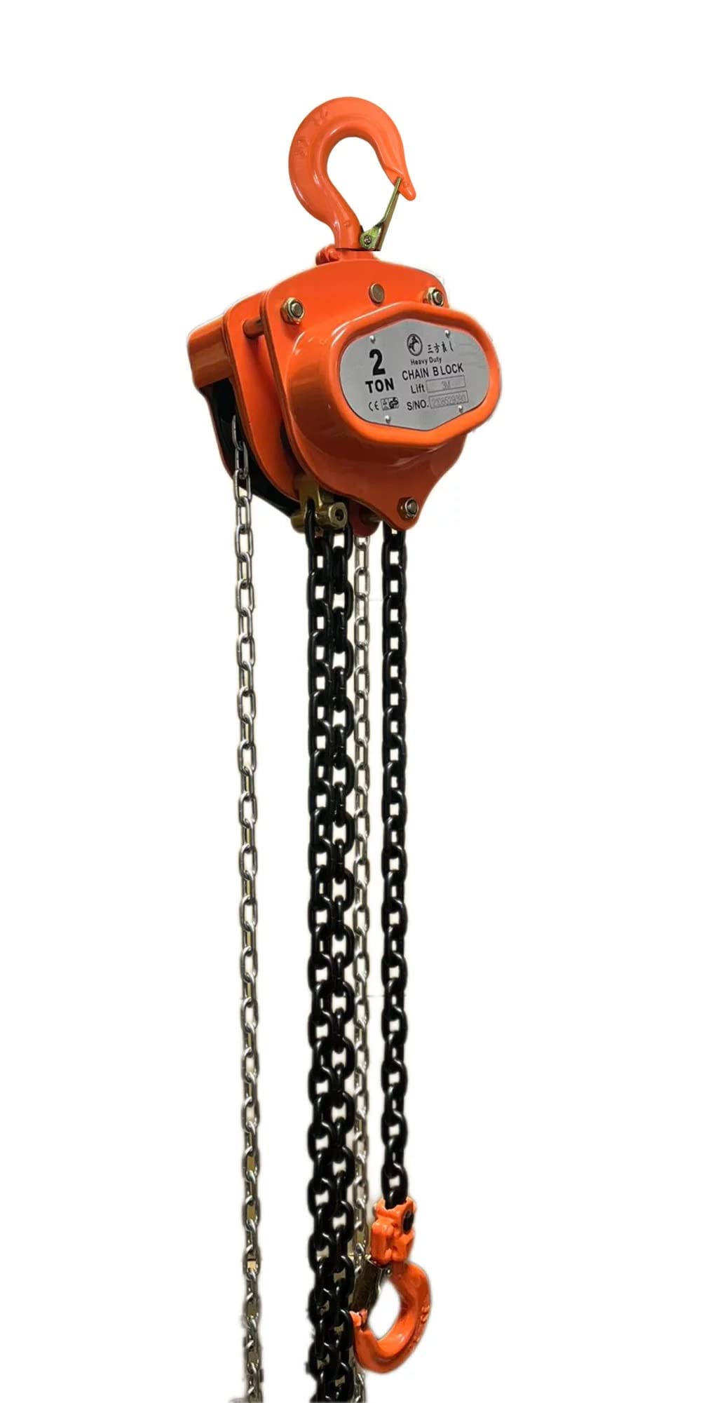 チェーンブロック2.0ton 2000kg 3m ＣＥ・ＧＳ規格認証済み製品・ チェーンホイスト チェーンローラー荷締機 チェンブロック 吊り上げ ホイスト 8,126円