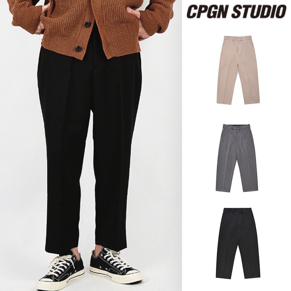 【CPGN STUDIO】 Wide jar Slacks Pants