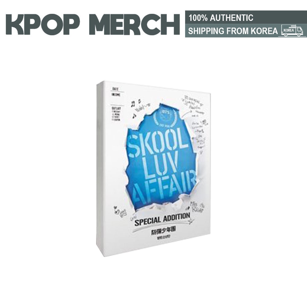 【自社特典】 BTS Skool Luv Affair Special Addition / CD + 2 DVD / KPOP ALBUM