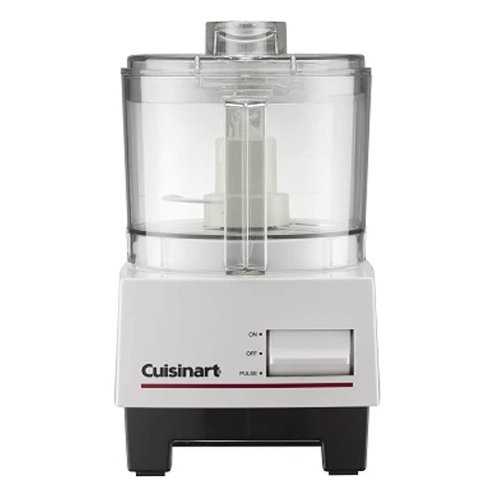 Cuisinart (クイジナート) フードプロセッサー M コンパクト 2~3人分向け 1台5役(切る・刻む/こねる/薄切り/細切り/おろし) インダクションモーター搭載 パワフル 静音 パン生地
