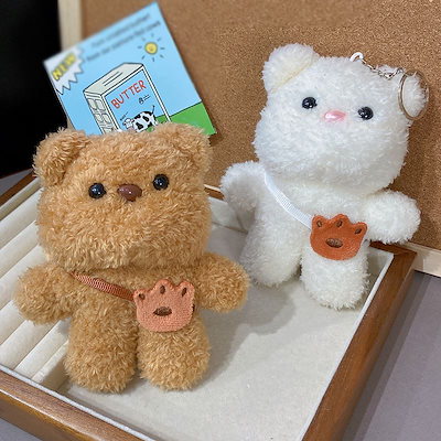 バターベア ぬいぐるみ キーホルダー Qoo10] TOPTOY TOP TOY バターベア ぬいぐるみキ
