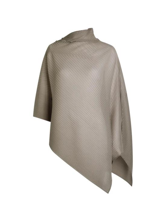 ISSEY MIYAKE Women Shirts IM66FJ621 10 GREIGE