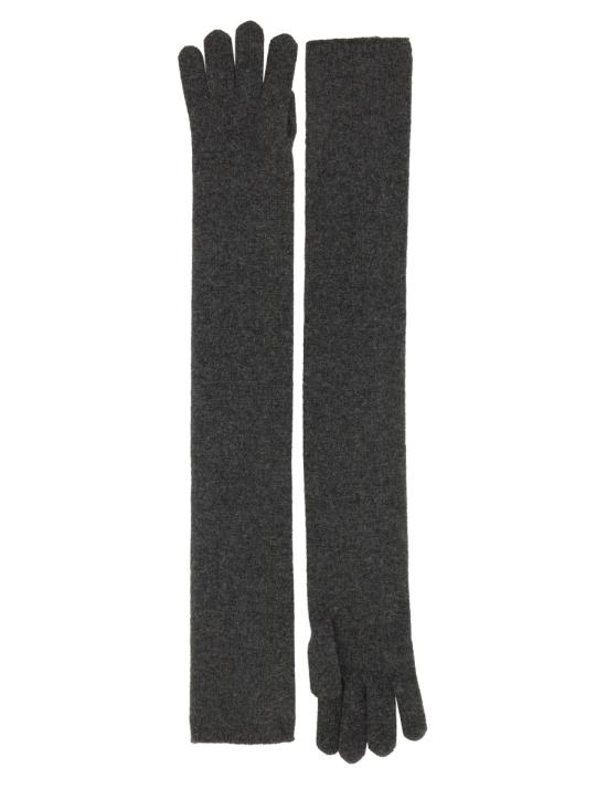 MAX MARA Women Gloves 2424566013600 337011 GREY