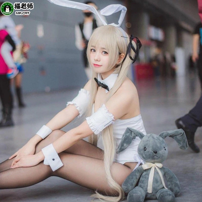 猫の先生春日野穹妹ウサギ服縁の空コスプレメイド服アニメコスプレバニーガール