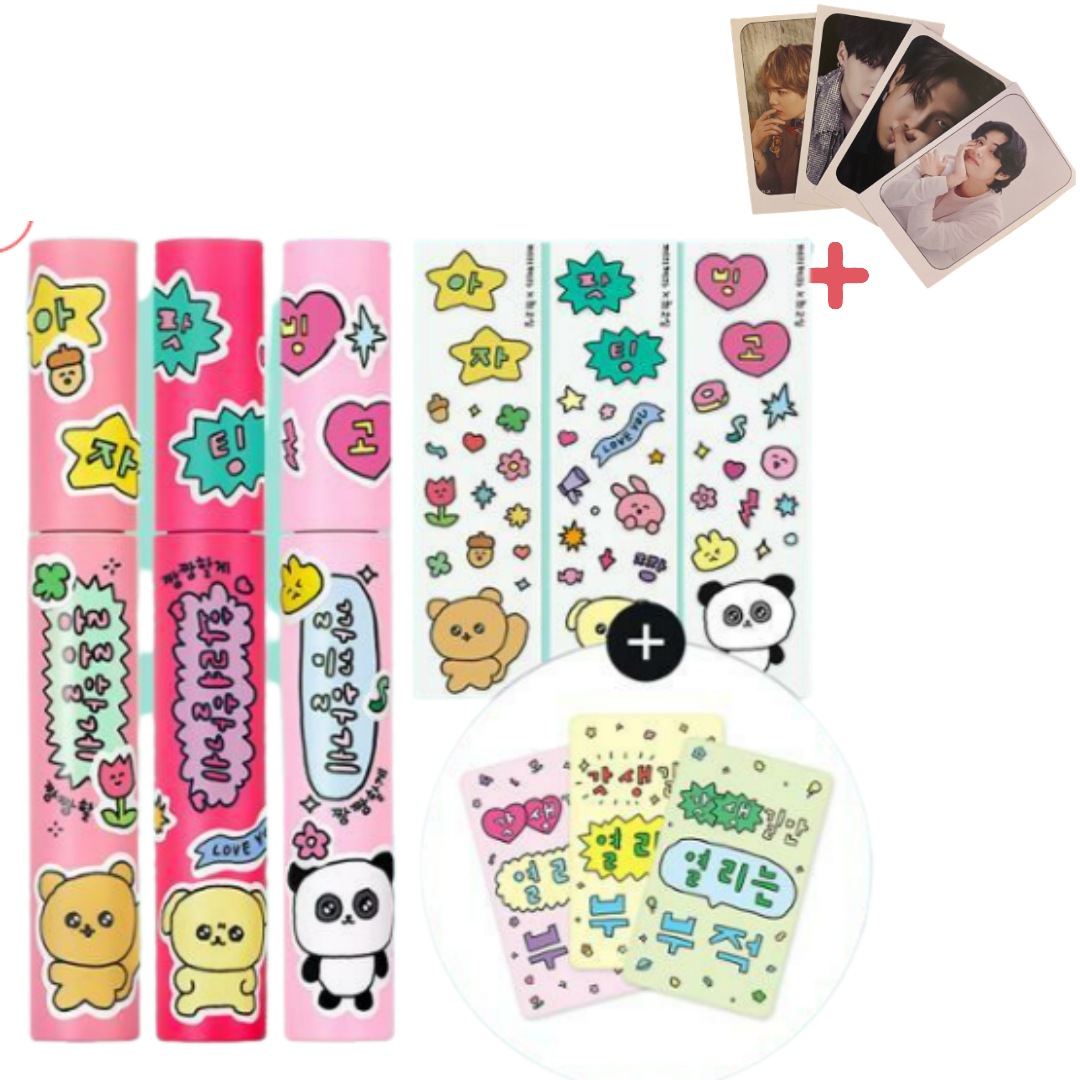 [1+1+1限定版]CHOIGOSIMコラボ最深インクブラックカラーNew人気商品(BTSフォトカード2枚贈呈)