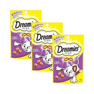 他サイト： 3個セット ドリーミーズ たい味 60g 猫 ネコ おやつの商品画像