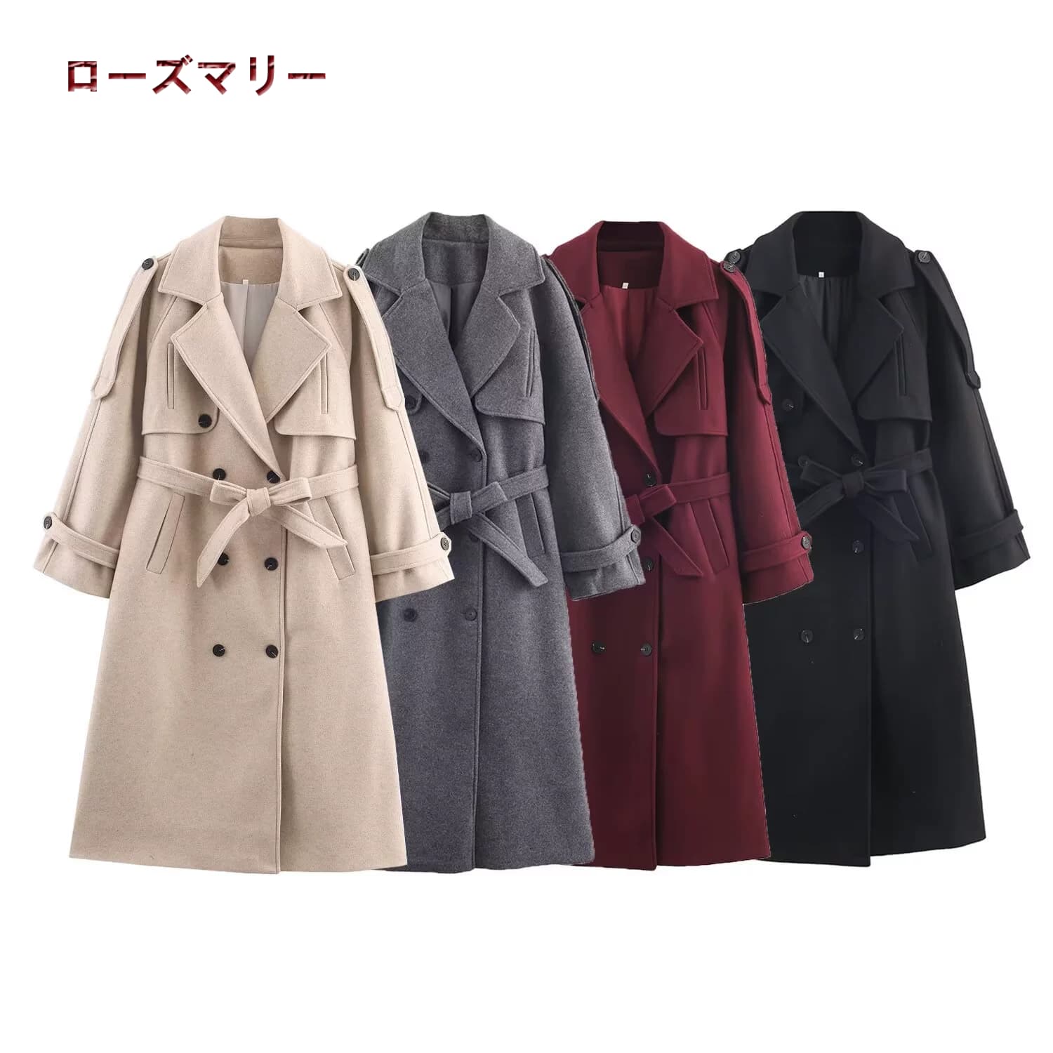 欧米風2025.12.02冬新作 おしゃれに襦袢とオーバーコート ラシャコート ダッフルコート ロングコート 2511204
