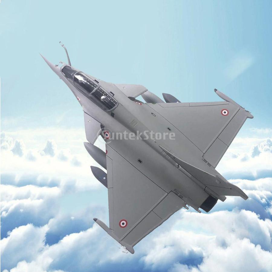 航空機モデル ダッソーラファール 戦闘機 飛行機 ミリタリーモデル ディスプレイモデル スタンド付き フランス ファイター おもちゃ コレ