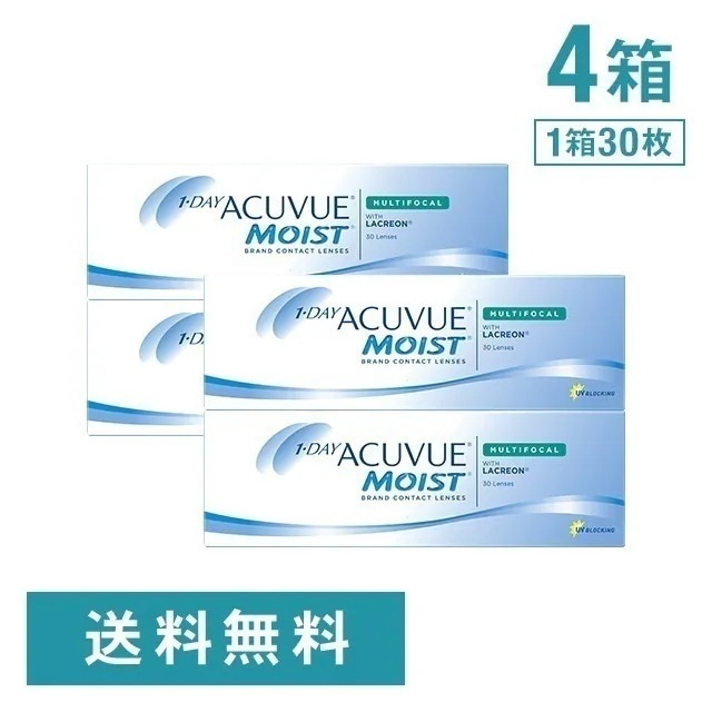 ワンデーアキュビューモイストマルチフォーカル 4箱