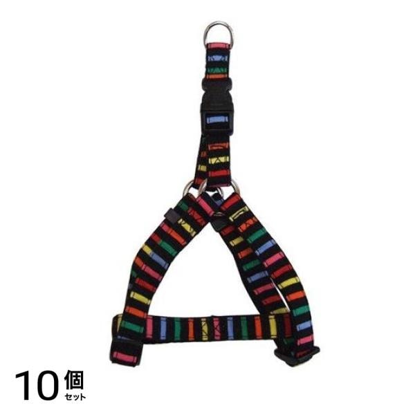 岡野製作所 ストライプ ハーネス #15 マルチブラック 1個入 10個セット