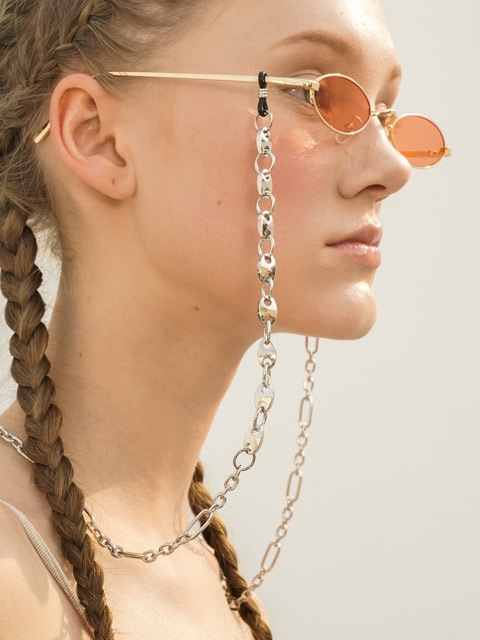 orenge pop glass chain