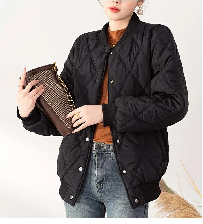 キルティングジャケット レディース キルティングコート 中綿コート コート 秋冬 キルティング ジャケット 防寒 アウター 上着 羽織 ショート丈 冬 ショートコート 無地 軽量 中綿ジャケット 防寒