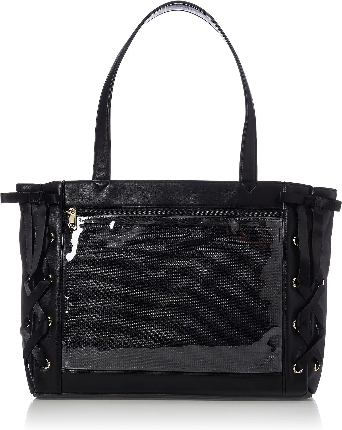 [ウィゴー] 痛バッグ 痛バ 【Sサイズ】 レースアップ トートバッグ バッグ デコバッグ 鞄 A4 クリアバッグ クリア 推し活 推し活グッズ 推し活バッグ ライブ イベント 春 夏 秋 冬 プレゼ 5,209円