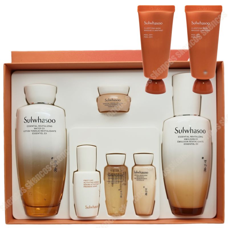 滋陰((ジャウム/자음)2種企画セット/滋陰水150ml+滋陰乳液125ml+玉容 パック70ml /Clarifying Mask EX