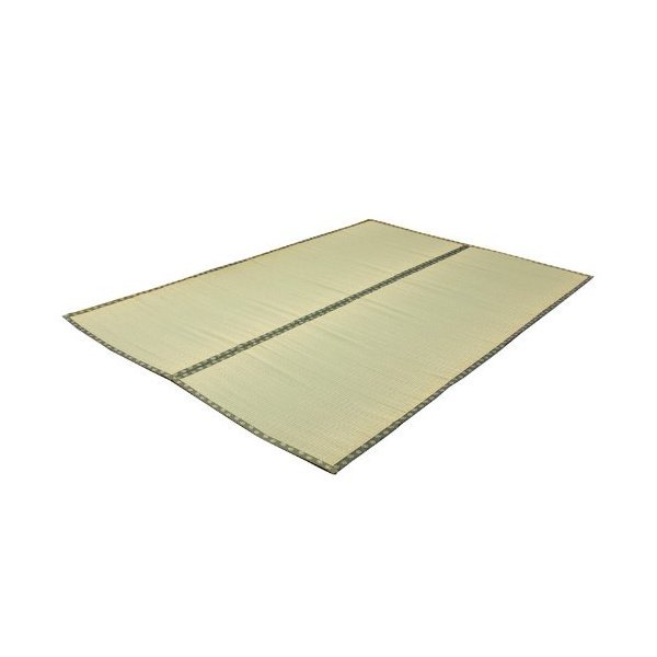 4356as-839250 1113386 純国産 双目織 い草上敷 「松」 本間6畳(約286382cm)【沖縄北海道離島配送不可】 メーカー直送