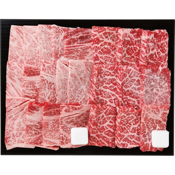 (ギフト)仙台牛 肩ロース/モモ 焼肉食べ比べセット(計500g)