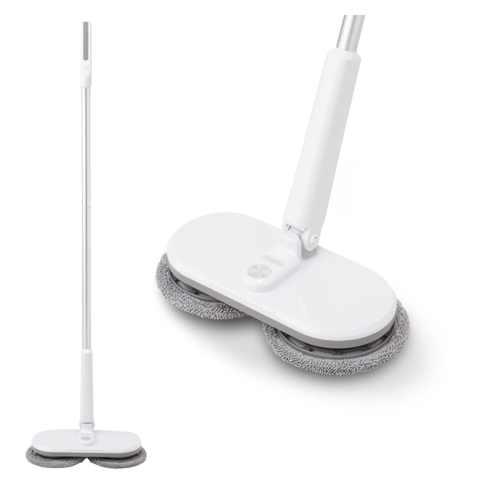 Smativ+（スマティブ）コードレス軽量電動モップフロアクリーナー モップクリーナーモップパッド6枚付き LEHIMC300