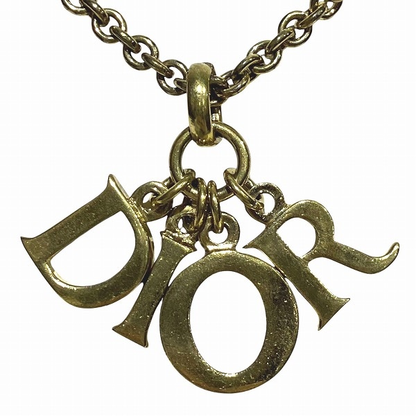 ディオール ロゴ ネックレス ブランド小物 ネックレス レディース【中古】